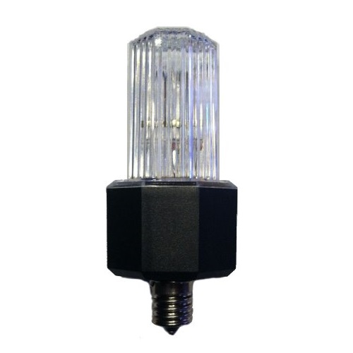 C7 LED Pure White Strobe Retrofit C7 E12 Socket String Light Replacement Bulb