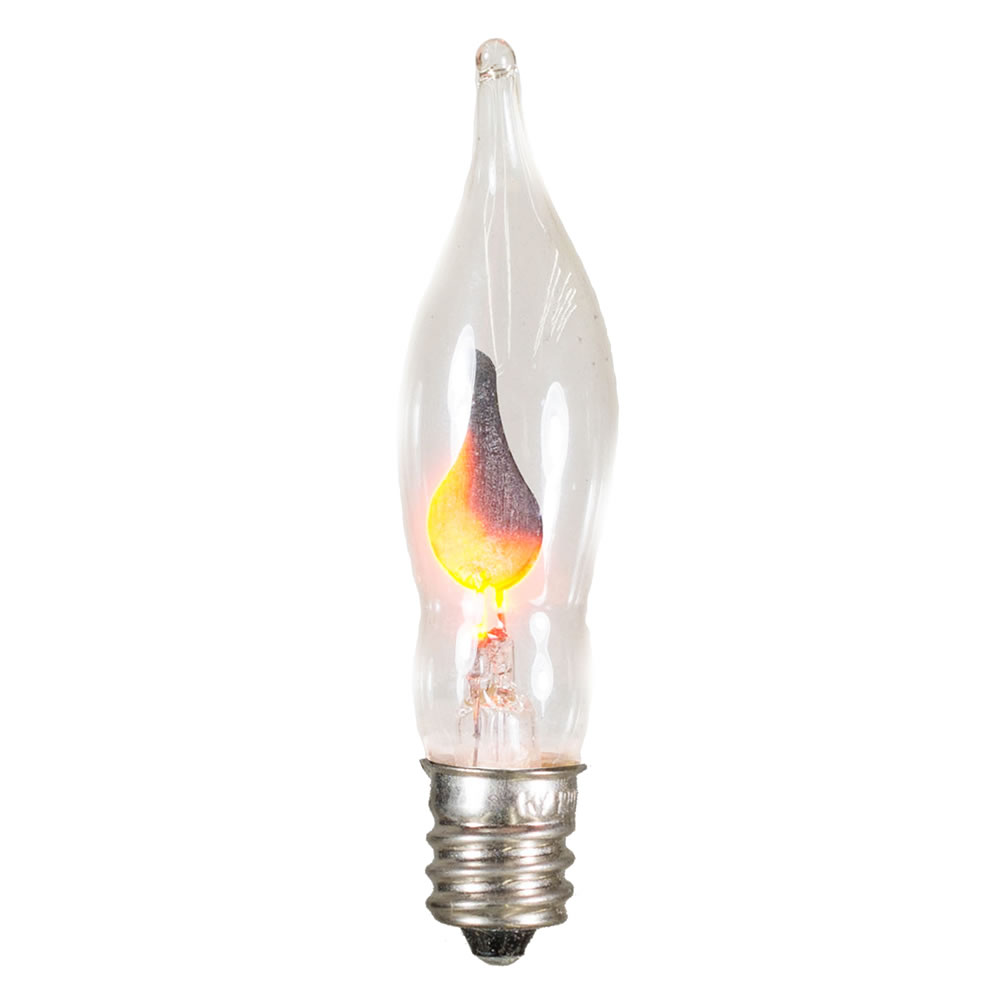 C7 Flickering Flame Night Light Retrofit Replacement Bulb