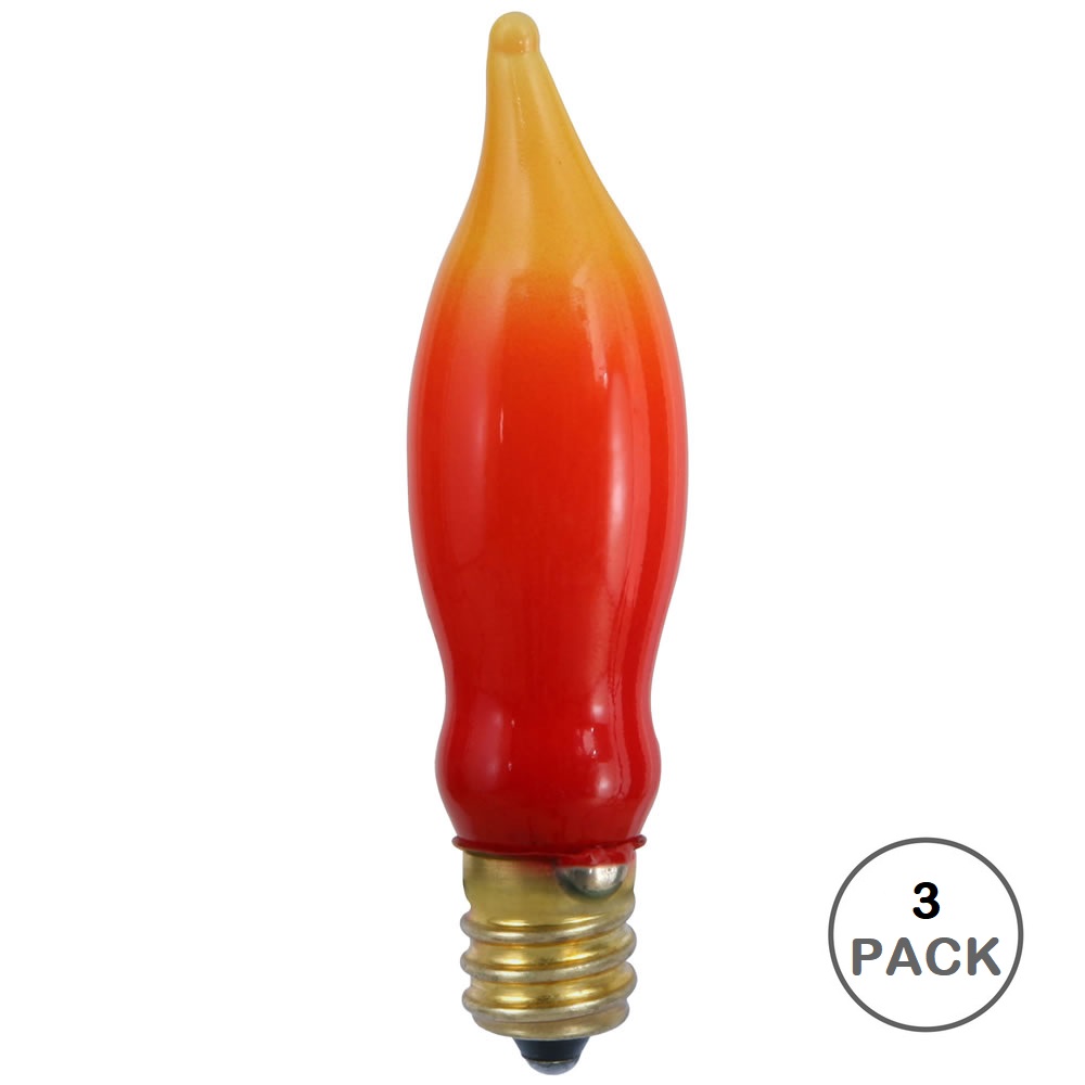 3 C7 Flame Night Light Replacement Bulbs