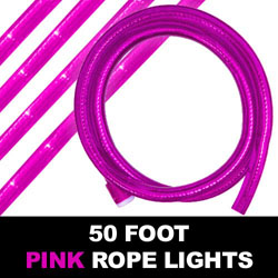 Sakura Pink Rope Lights 50 Foot