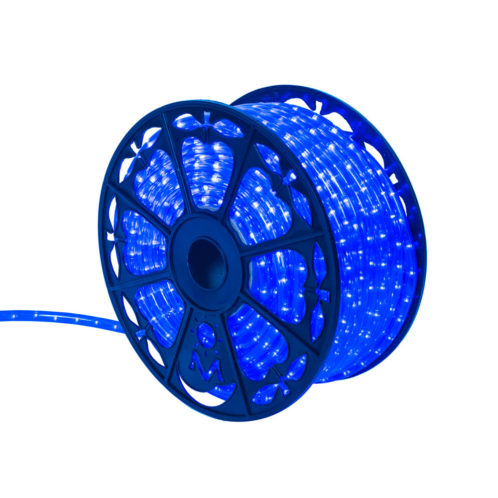 150 Foot x .5 Inch Blue LED Rope Light