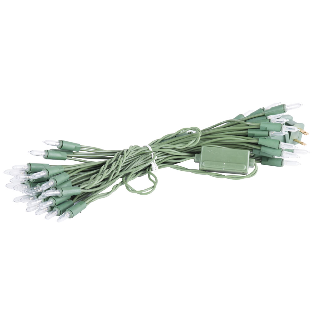 50 Incandescent Dura-Lit Warm White Mini String Light Set